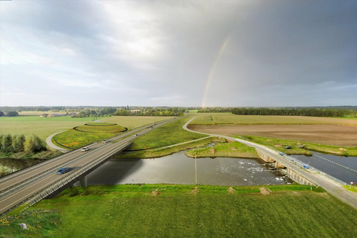 Achterhoek en Twente zijn nieuwe autoweg rijker