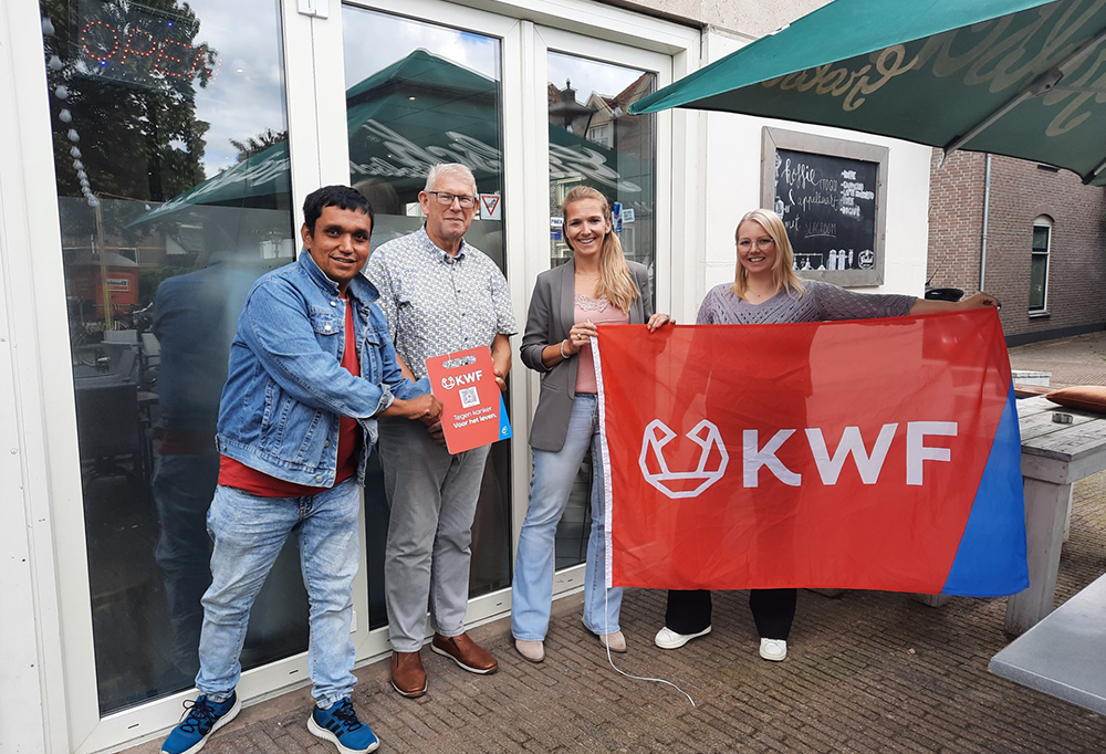 KWF Kankerbestrijding collecteert 3 t/m 9 september in Berkelland