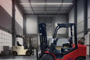 featured image of the blog titled "Streamline Your Operations: Boosting Warehouse Efficiency with Patriot Forklifts"