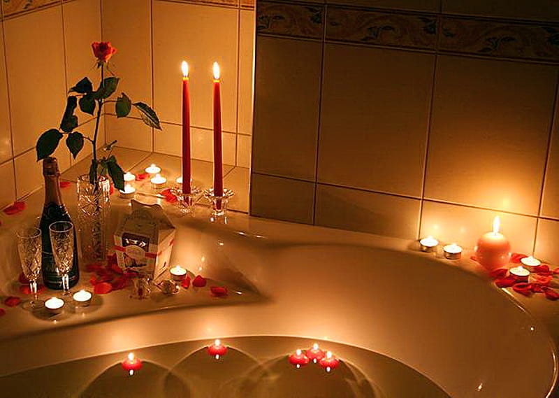 Bathed in Candlelight