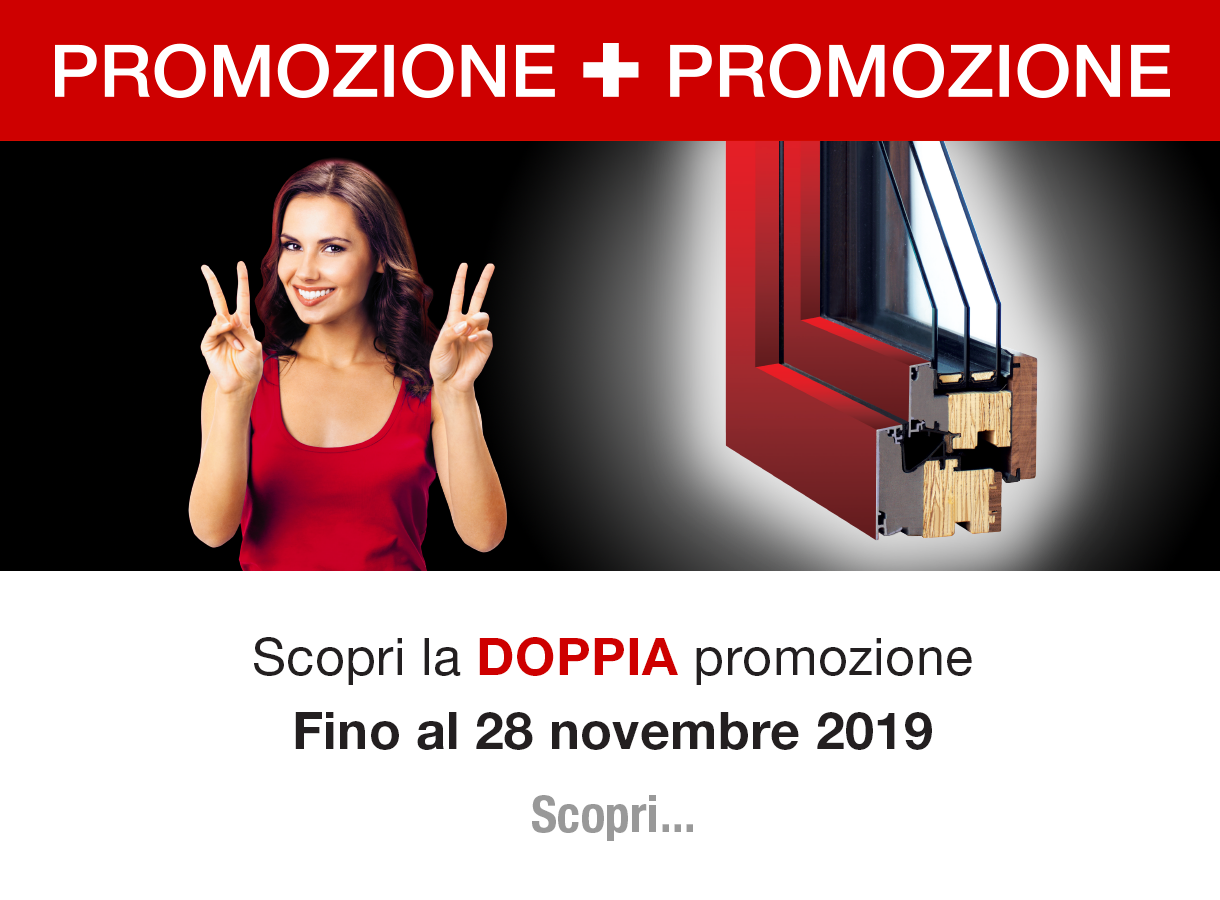 Promozione finestre d’autunno: questa è doppia