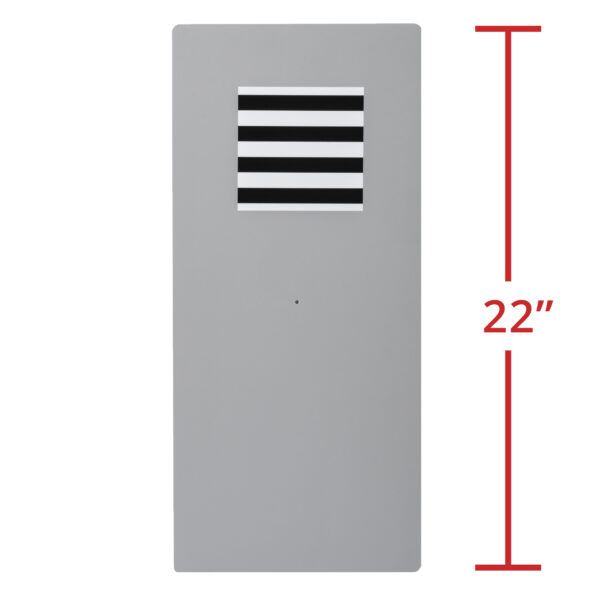 Teller Acuity Card - Showing Physical Size 22x10