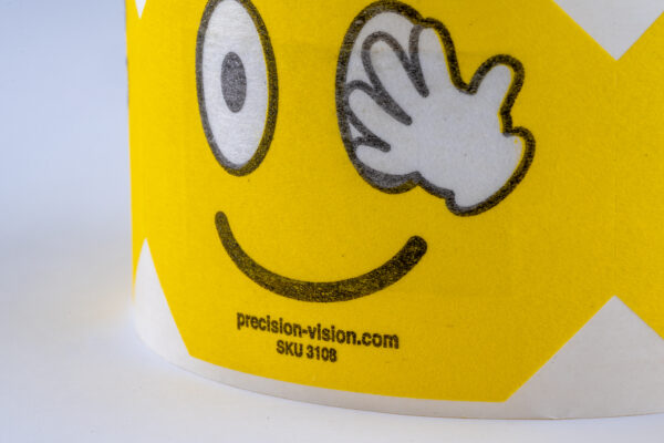 Temporary Eye Patch - Happy Face - 3108 - Roll Close