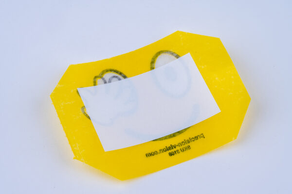 Temporary Eye Patch - Happy Face - 3108 - Back Close