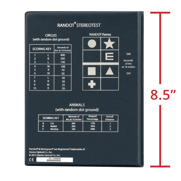 Randot Stereo Test - Back Cover