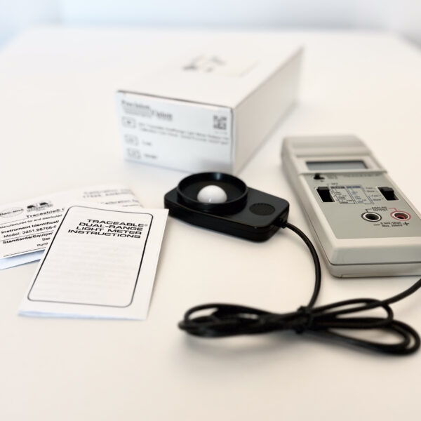 Calibrated Dual-Range Light Meter (Lux and Foot-Candles) - Image 5