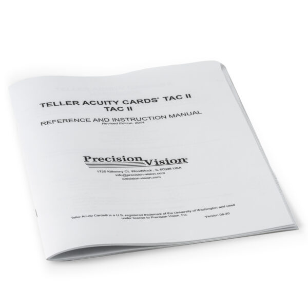 Teller Acuity Cards Booklet