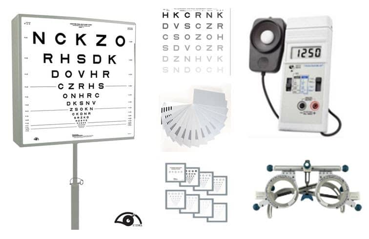 Precision Vision Visual Acuity Reading Charts