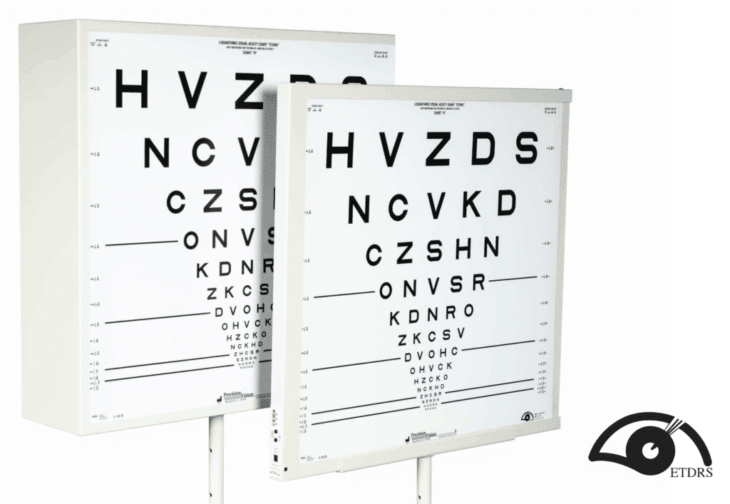 Feinbloom Chart, Low Vision Reading Chart