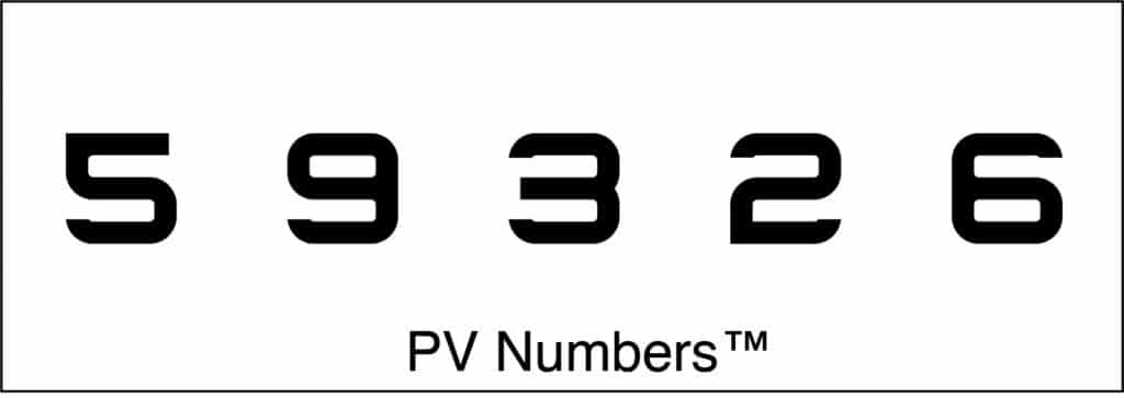 PV Numbers