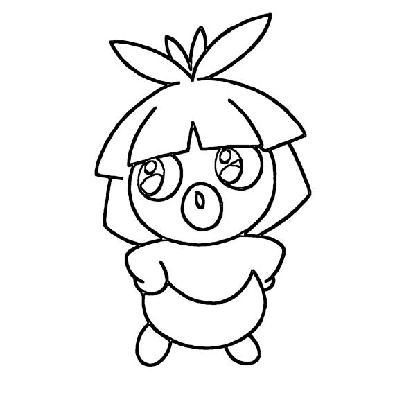 Smoochum Coloring Page - Print IdeaShortcut