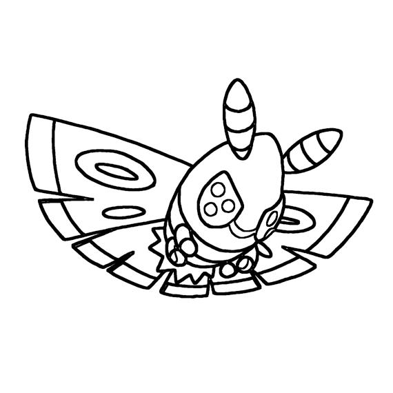 Dustox Coloring Page Print IdeaShortcut