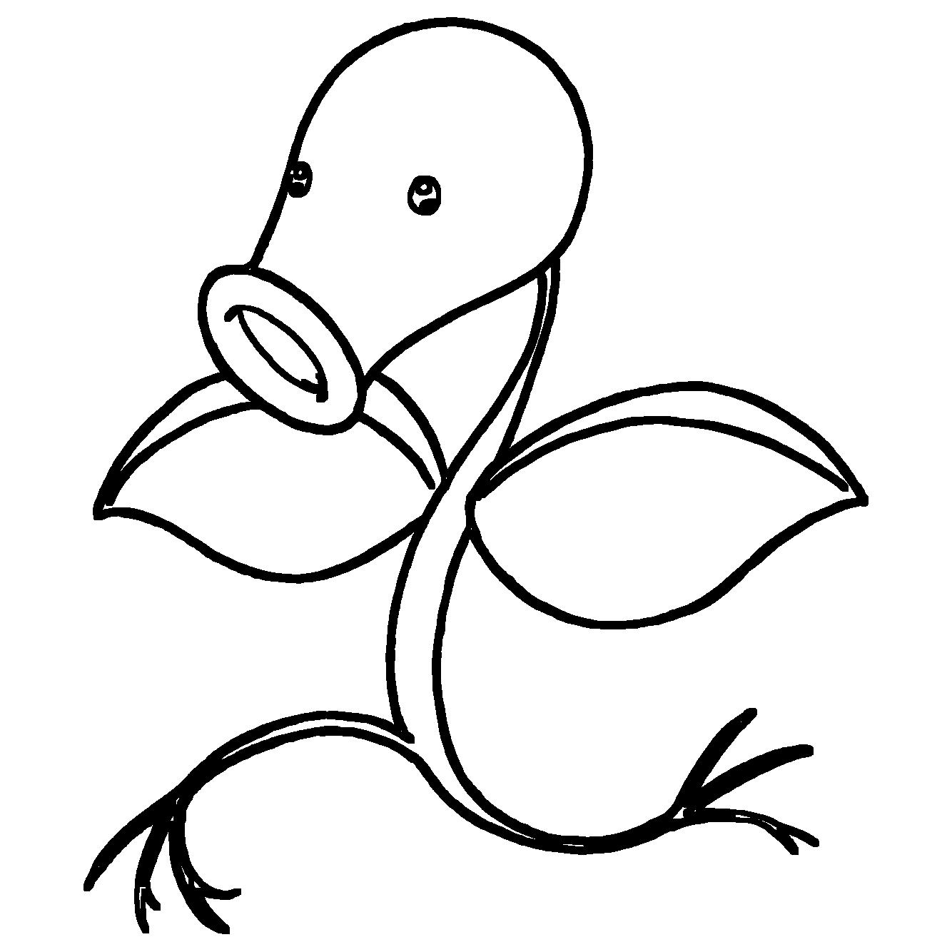 Bellsprout Coloring Page Print IdeaShortcut