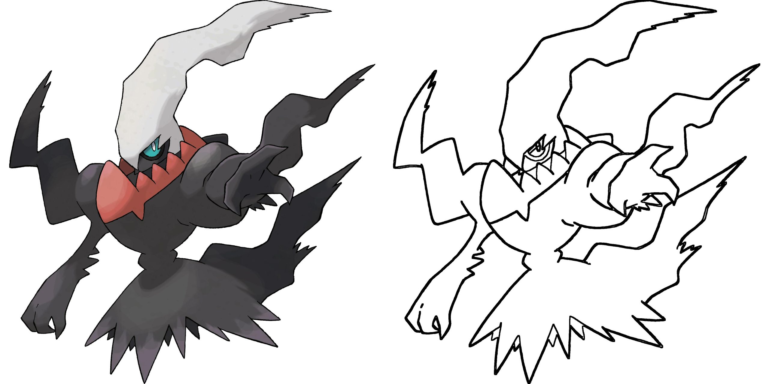 10 Darkrai Pokémon Coloring Pages to Unleash Your Inner Darkness
