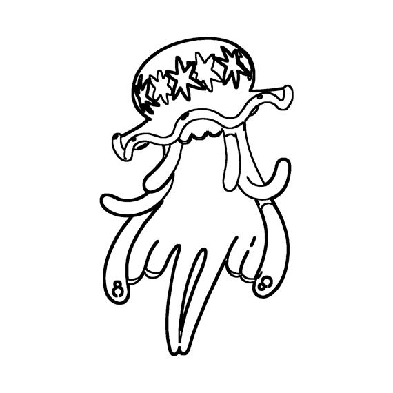 Nihilego Coloring Page Print IdeaShortcut