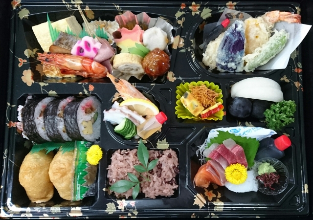 懐石料理の仕出し弁当