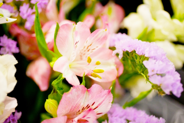 供花