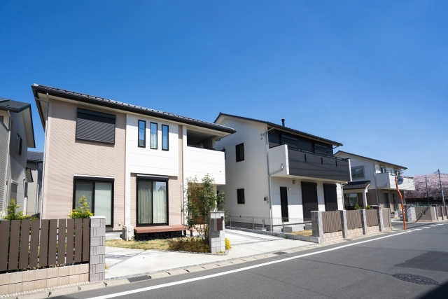 住宅街の戸建て