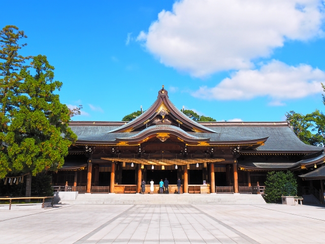 美しく整備された寺院