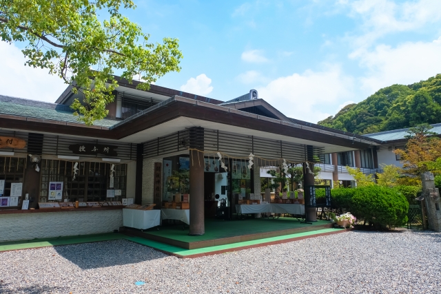 神社内にある社務所