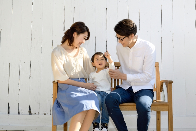 夫婦と子供