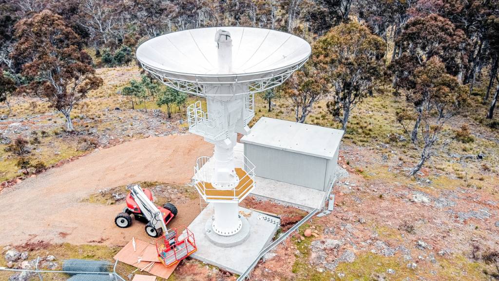 Revolutionary New Space Communication Antenna Unveiled In Tasmania