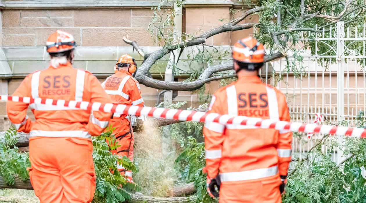 100kph winds possible Severe weather warning for parts of Tasmania