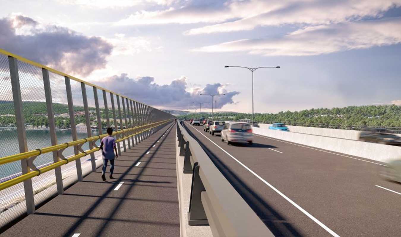 New 786 million Bridgewater Bridge won’t open to traffic until 2025