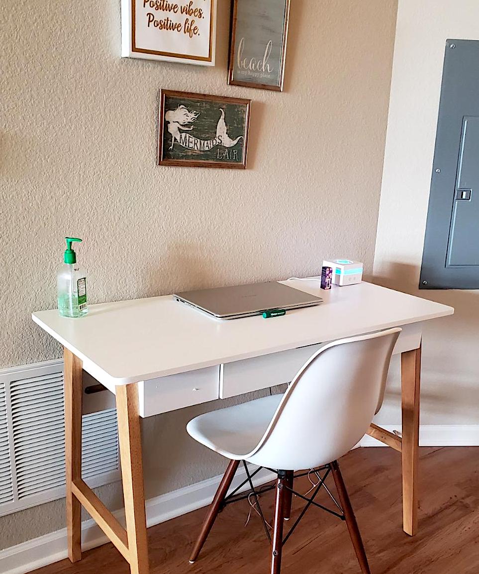 Nathan James Telos Home Office Computer Desk REAL DECORS