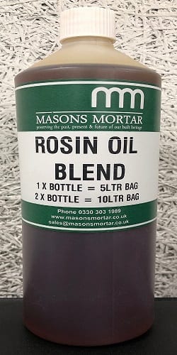Rosin oil blend