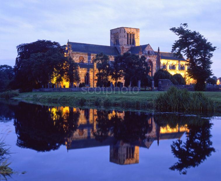 St Marys Parish Church Haddington East Lothian At Dusk