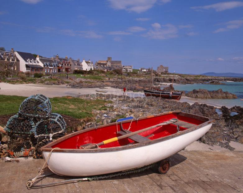 Iona Abbey From Pier