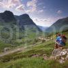 Hiker In Glencoe