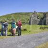 0I5D9662 Tourists At Lochranza Castle Island Of Arran