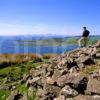 Towards Paps Of Jura From Hilltop At Clachan Kintyre