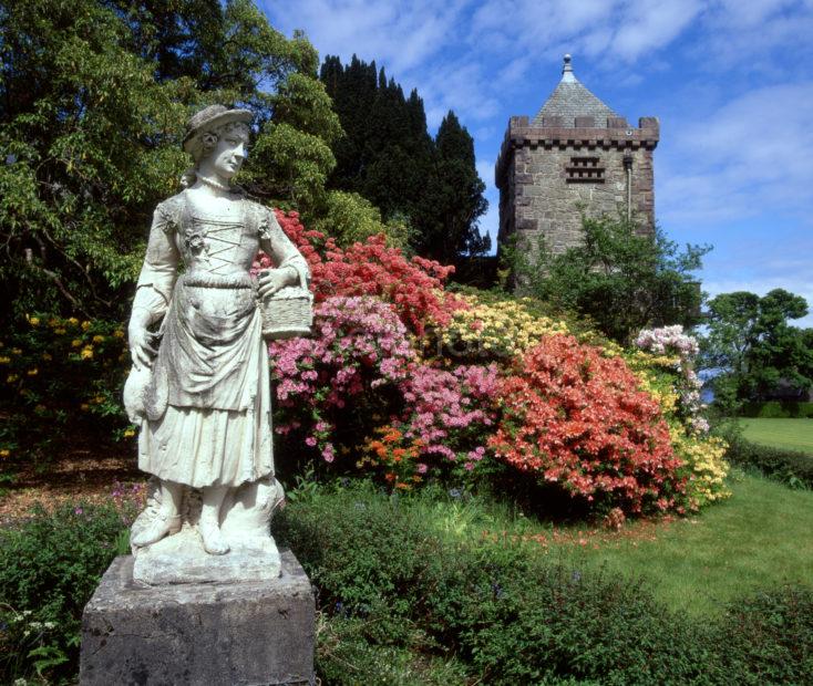 Torosay Castle Statue Gardens Mull