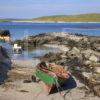 Old Jetty At North Coast Of Barra