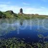 Smailholm Tower Overlooks Tweed Valley Roxburoughshire From Lochan