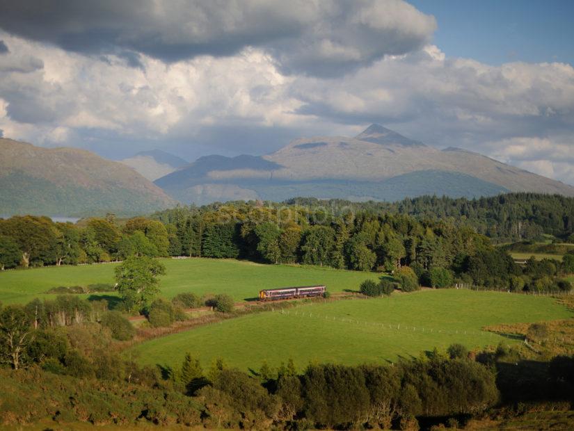 DSC 7686 156 Sprinter Loch Etive Side Oban To Glasgow Line