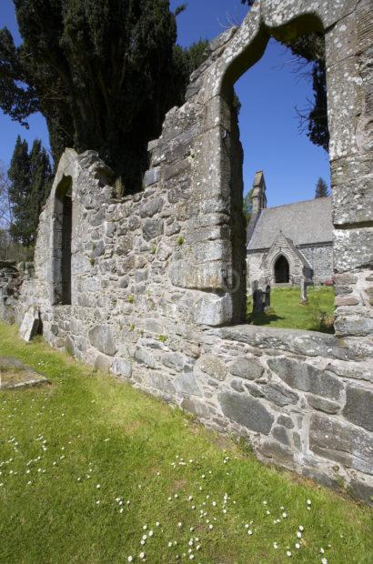 Old Chruch Ruins At Balquidder Perthshire