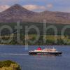 Goat Fell And The Ferry In Brodick Bay