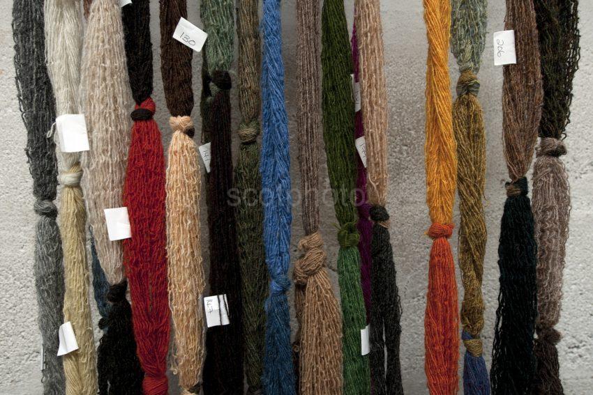 DSC 5368 Colour Samples Of Harris Tweed Wool Isle Of Lewis