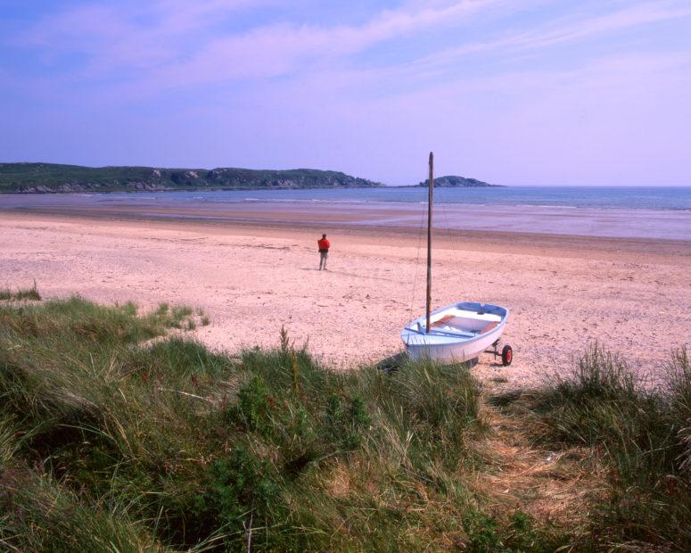 Summer View Of Carradale Beach Kintyre Peninsula