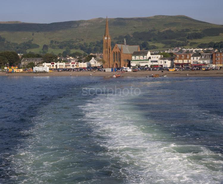 Largs From Departing Ferry