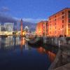 0I5D3448 LIVERPOOL AT NIGHT NEAR ALBERT DOCK