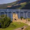 0I5D9970 Evening Light Strikes Urquhart Castle Loch Ness