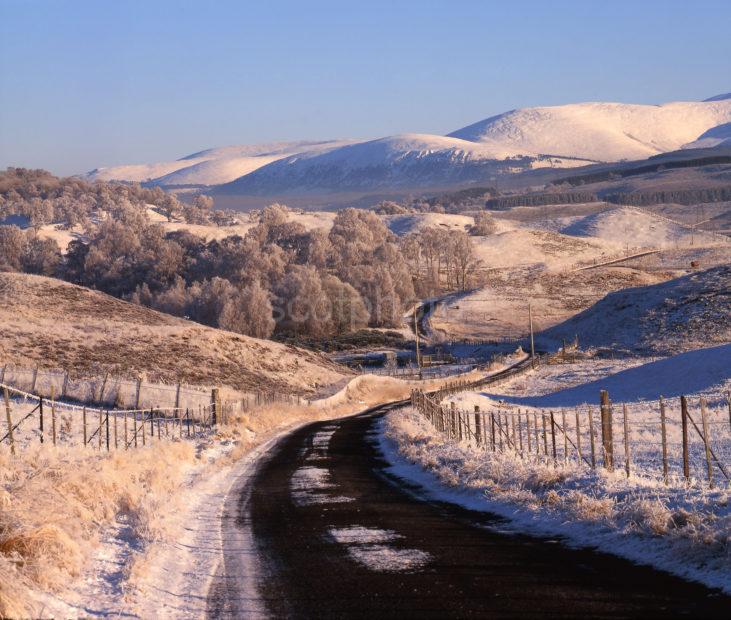 The Cairngorms From Around Newtonmore Highlands