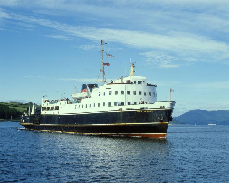 MV Glen Sannox At Rothesay Isle Of Bute