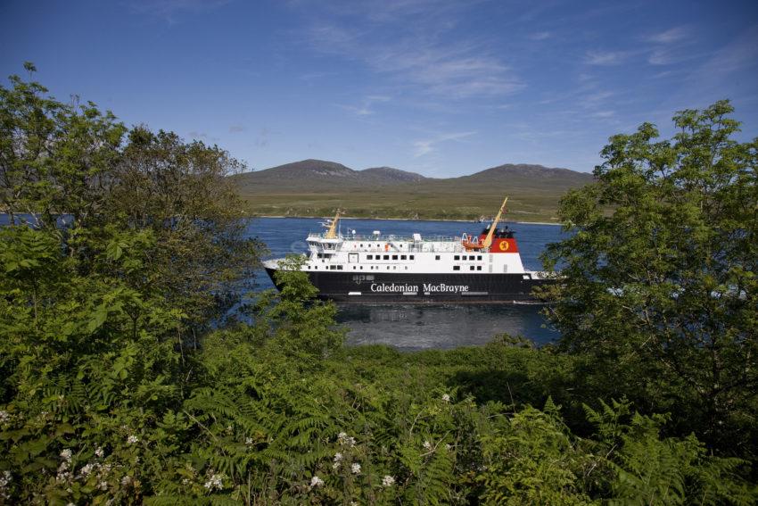 Finlaggan Nears Port Ascaig Islay