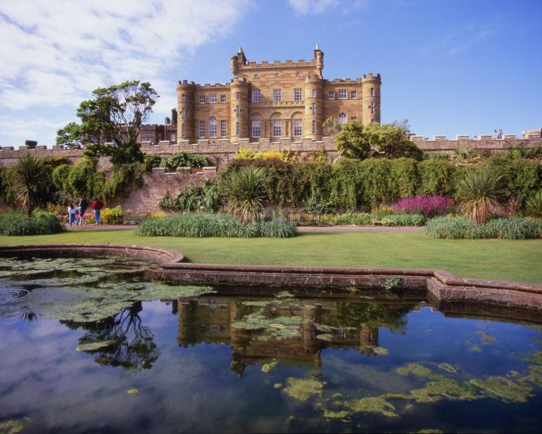 Culzean Castle From Gardens Ayrshire